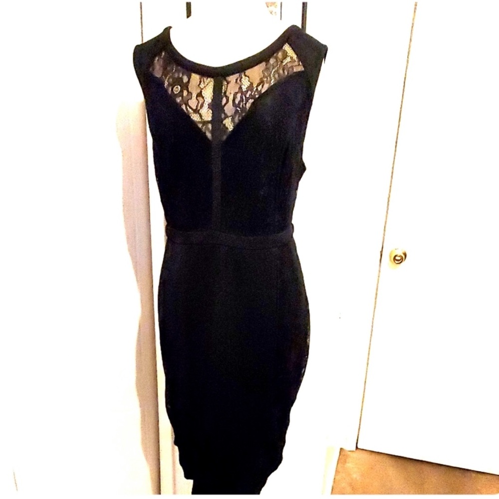 plus size black lace bodycon dress from torrid